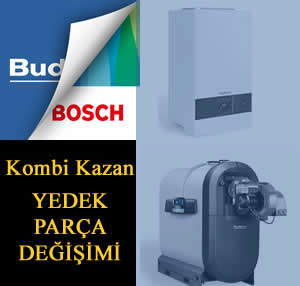 Buderus/Bosch Kombi Kazan Yedek Parça Değişimi